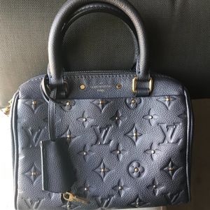 RARE Speedy 20 Empreinte Silver Gray "Studded"